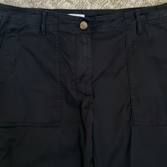 J.Jill Women’s Navy Pima Stretch Straight Chino—10 - Picture 6 of 9